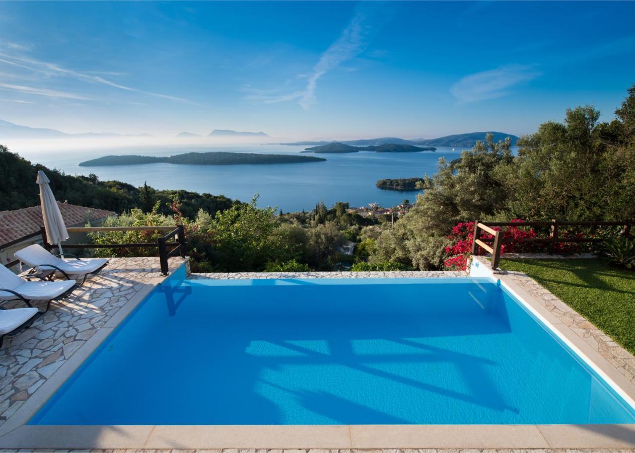 Villa Pasithea - Breathtaking Seaviews, Infinity Pool, Privacy, Close To The Beach Nydrí Eksteriør bilde