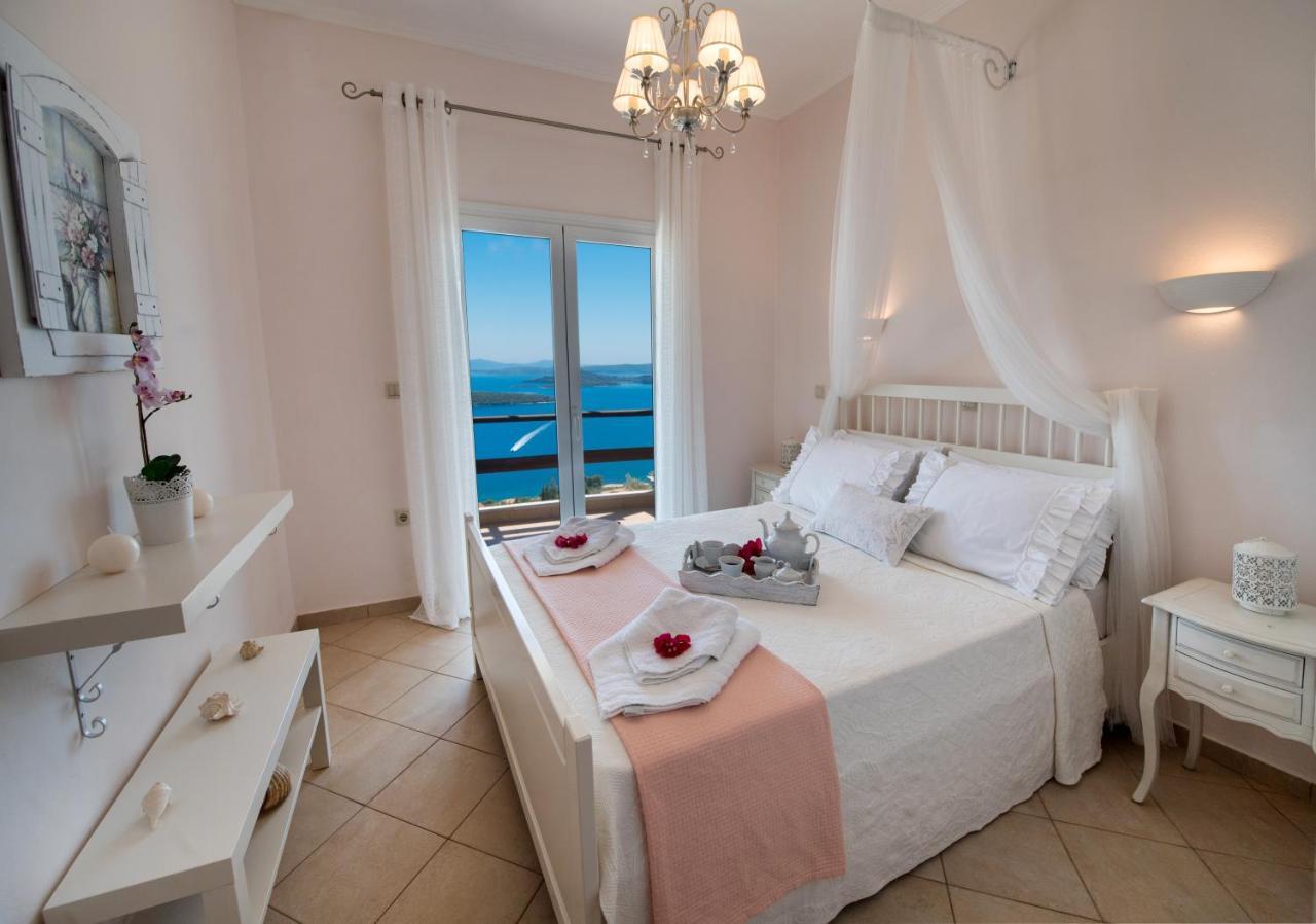 Villa Pasithea - Breathtaking Seaviews, Infinity Pool, Privacy, Close To The Beach Nydrí Eksteriør bilde